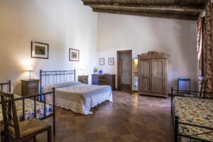 camera familiare dell'agriturismo Pozzo di Mazza di Siracusa