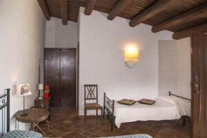 camera singola dell'agriturismo Pozzo di Mazza di Siracusa