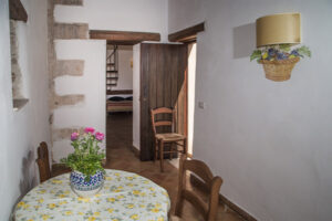 locali interni di un appartamento dell'agriturismo Pozzo di Mazza di Siracusa
